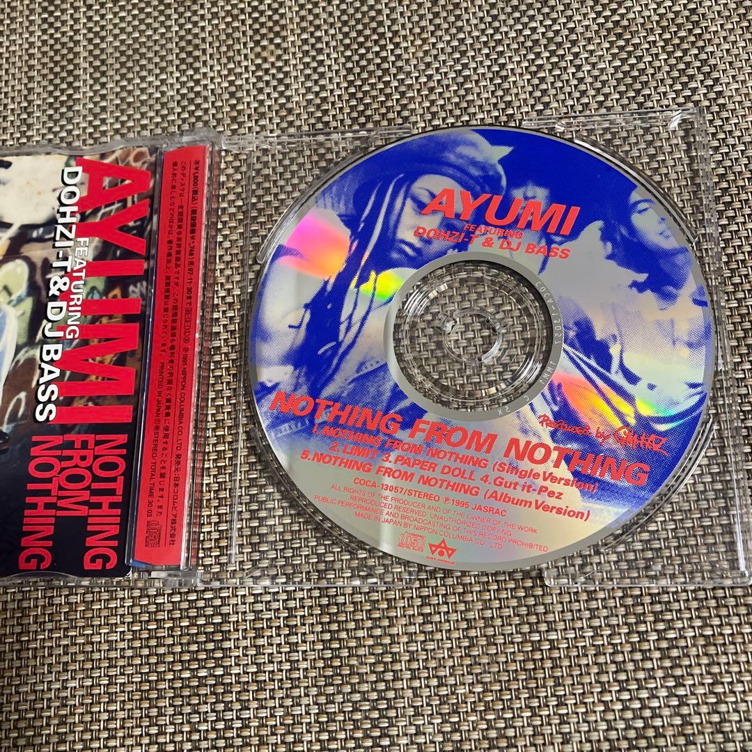 浜崎あゆみ★貴重デビュー前CD★ NOTHING FROM NOTHING