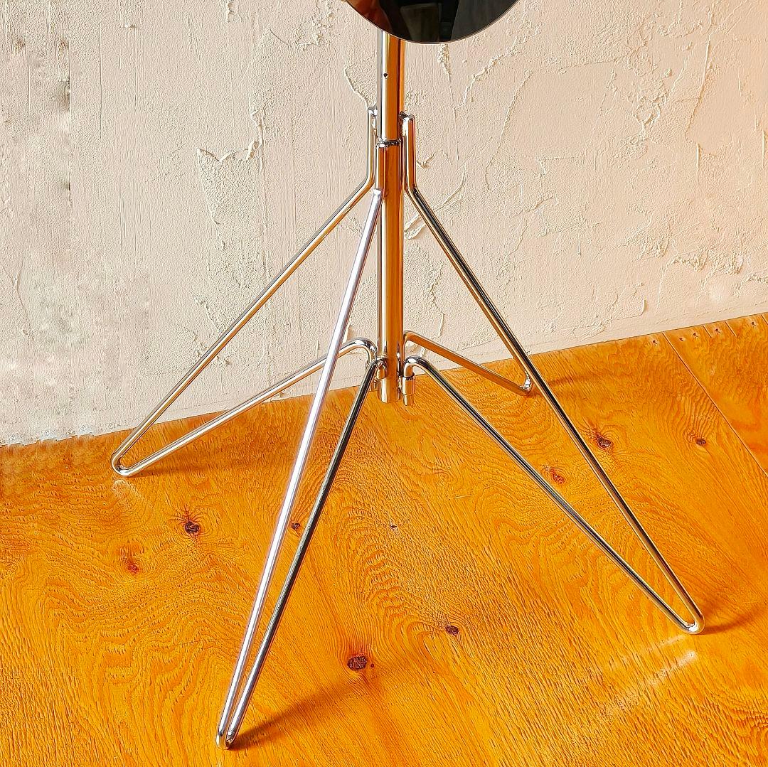 【80s】アスプルンド　アロー　スタンドミラー　オーバル　スペースエイジ　取説付