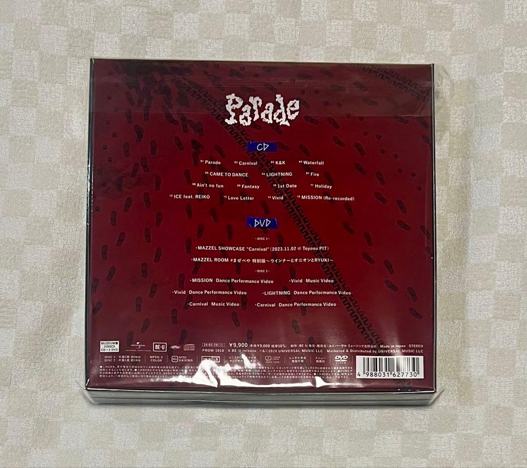 MAZZEL Parade MUZEUM盤(FC限定) DVD
