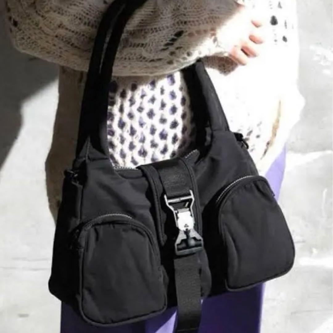 バッグ Hope 2way hand bag black
