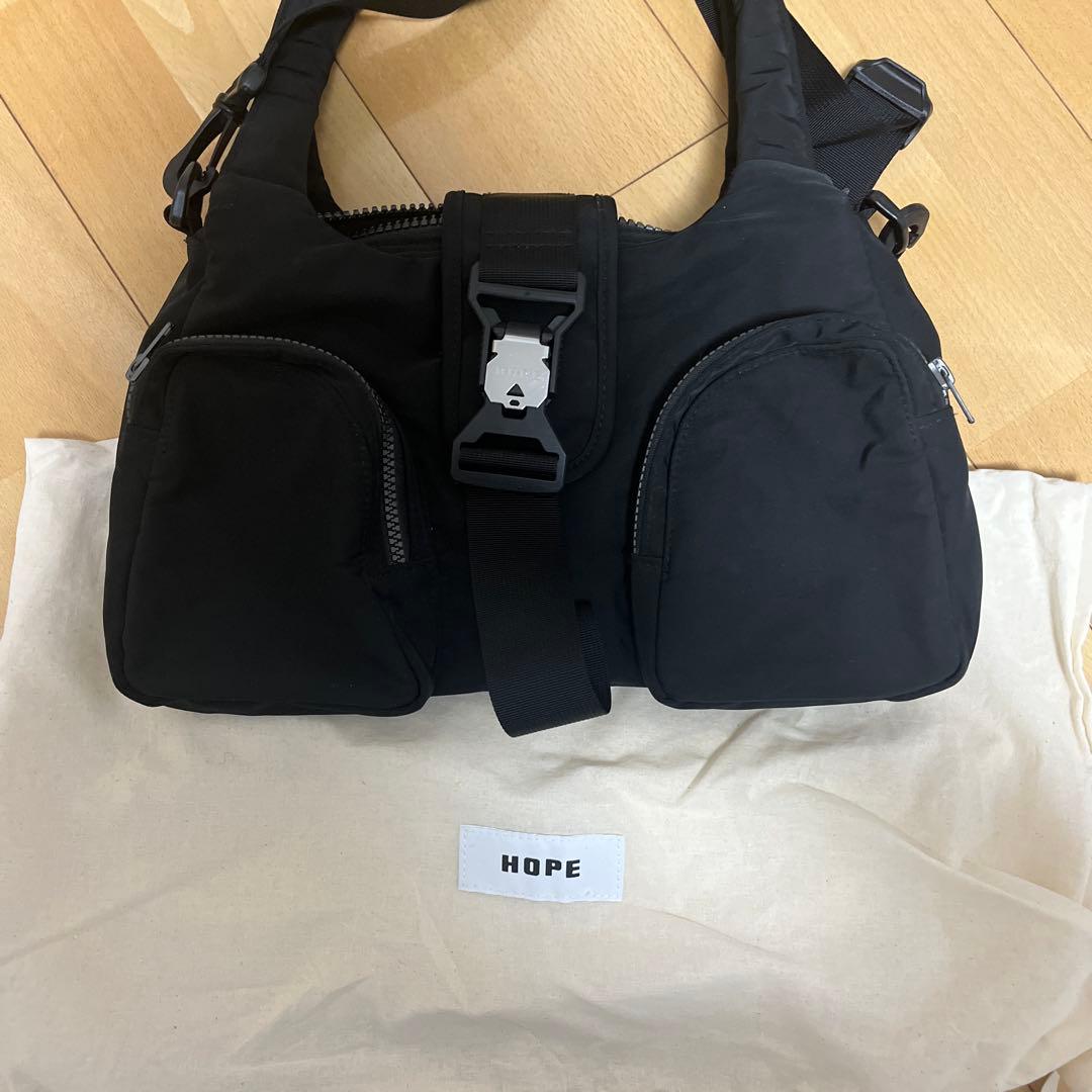 バッグ Hope 2way hand bag black