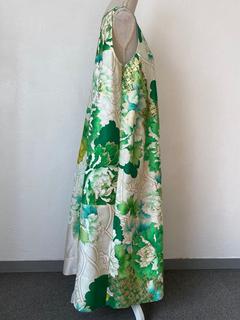 3237 着物　リメイク　ドレス　ワンピース