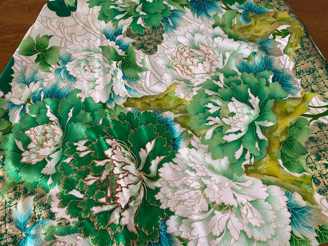 3237 着物　リメイク　ドレス　ワンピース