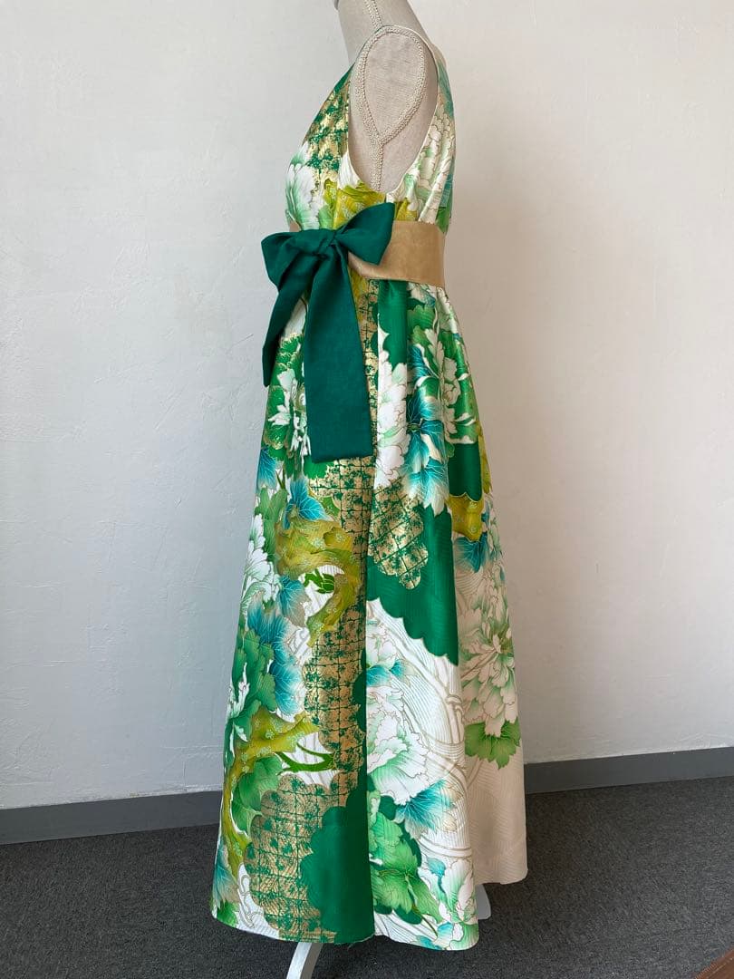 3237 着物　リメイク　ドレス　ワンピース