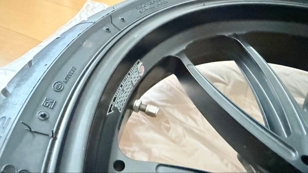 【さだきち】ZX25R ゲイルスピード アルミ鋳造ホイール 前後