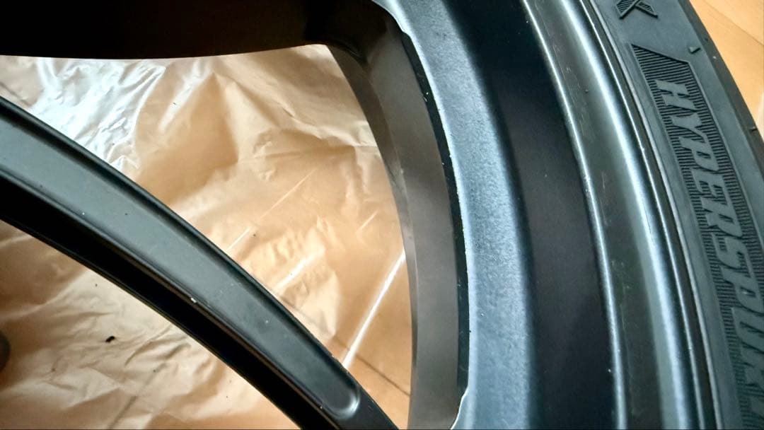 【さだきち】ZX25R ゲイルスピード アルミ鋳造ホイール 前後