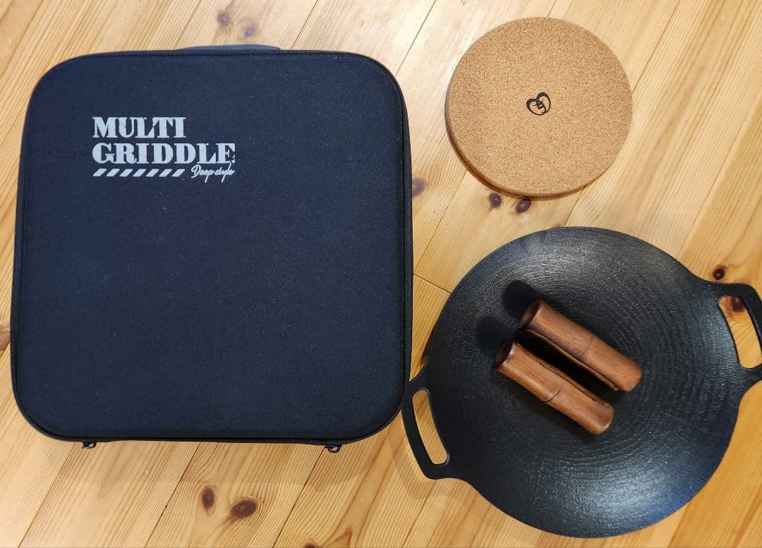 JHQ マルチグリドル 29cm 収納ケース付き