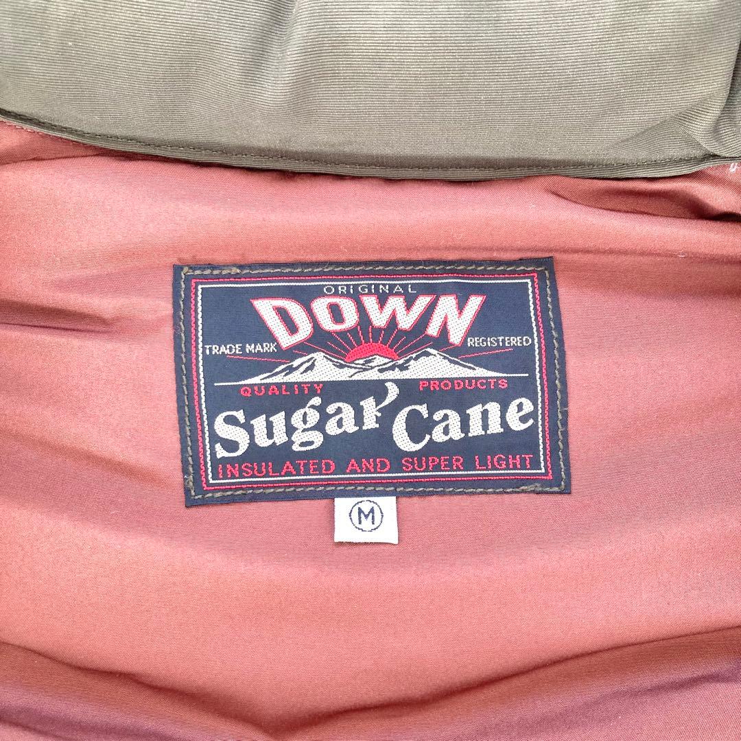 SUGAR CANE シュガーケーン　ダウンベスト　M オリーブ　キャメル