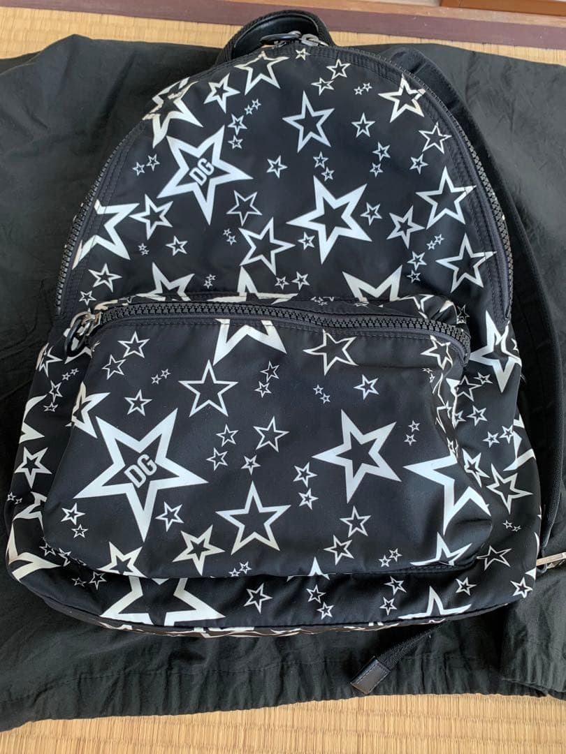DOLCE & GABBANA ロゴ　モノグラムスター　バックパック