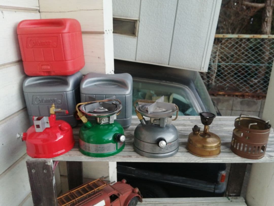 Coleman & SVEA123　シングルバーナー4台セット