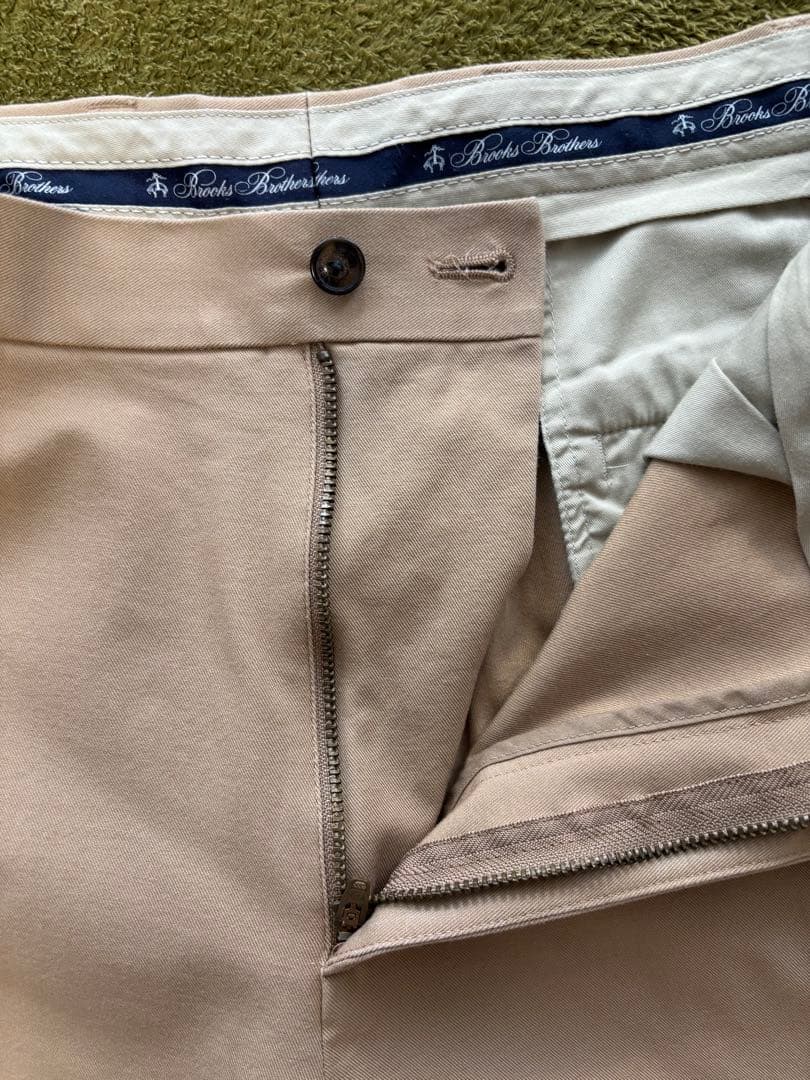 ロンハーマン別注 ブルックスブラザーズチノパン34 ベージュ