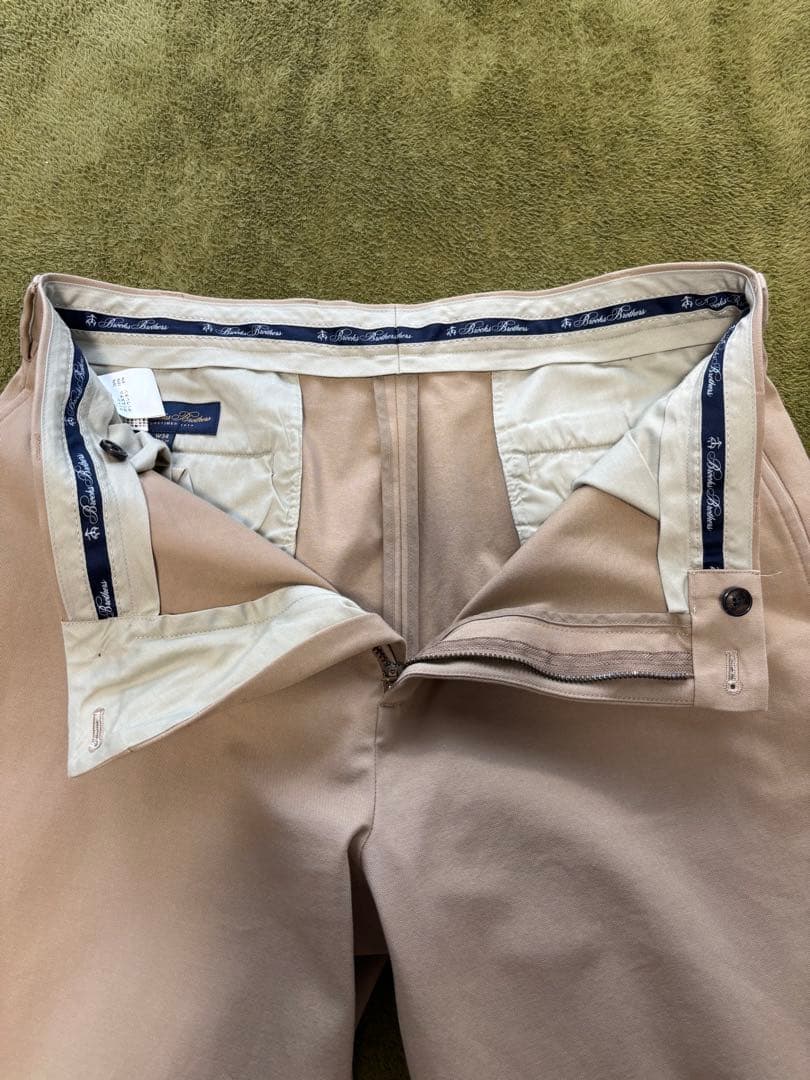 ロンハーマン別注 ブルックスブラザーズチノパン34 ベージュ