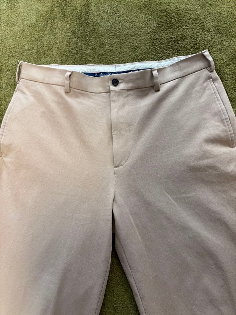ロンハーマン別注 ブルックスブラザーズチノパン34 ベージュ