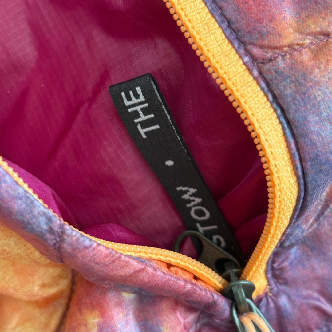 ザノースフェイス サーモボール ダウンベスト 美品 タイダイ柄 【XL】