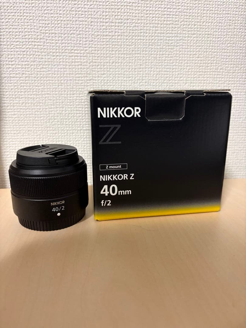 【使用回数少】NIKKOR Z 40mm f2