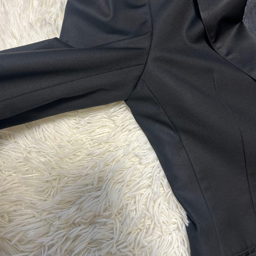 ラウンジリザード　カノニコ　レオパード　スーツ　セットアップ　ブラック　2