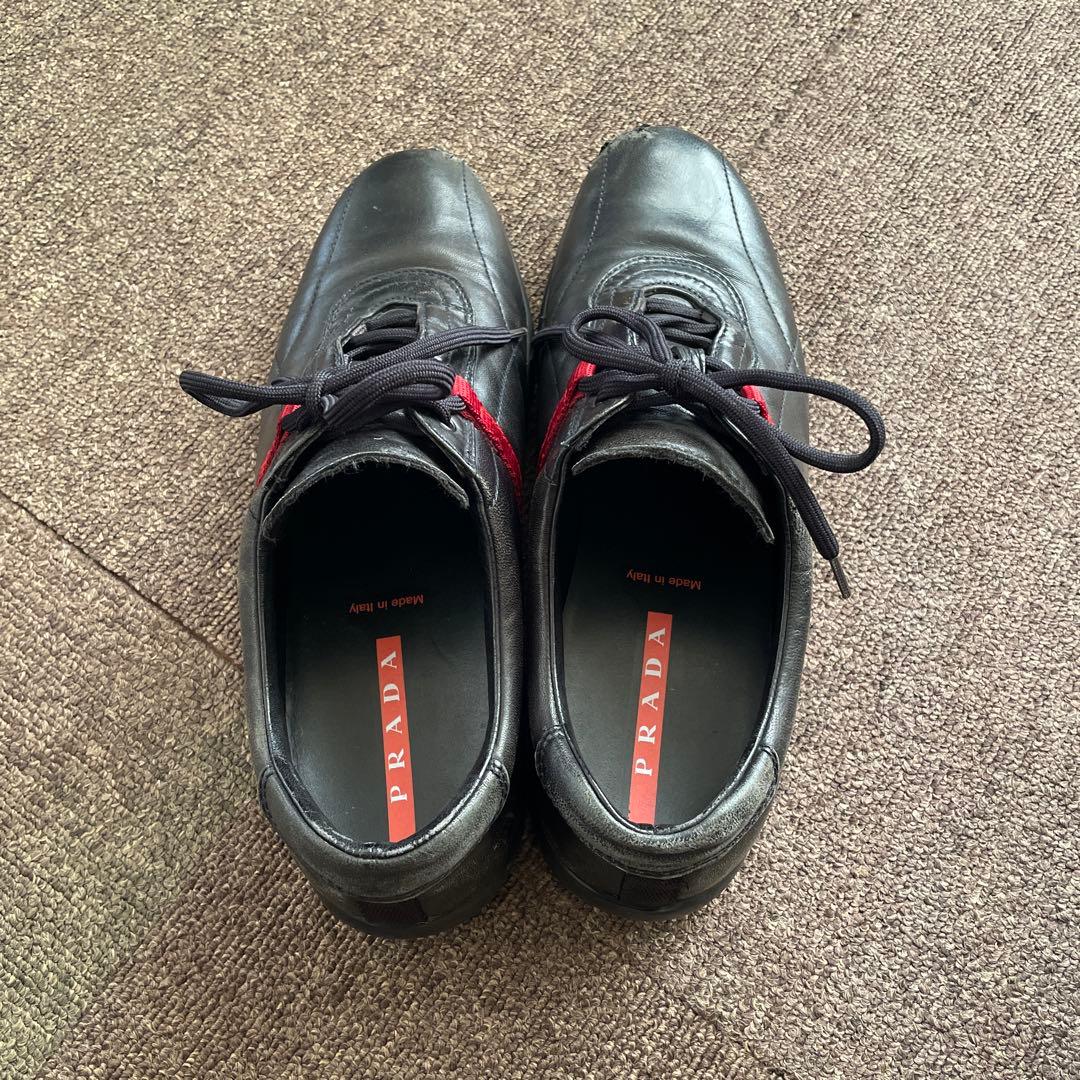 PRADA SPORTS プラダスポーツ y2k スニーカー ラインロゴ テック