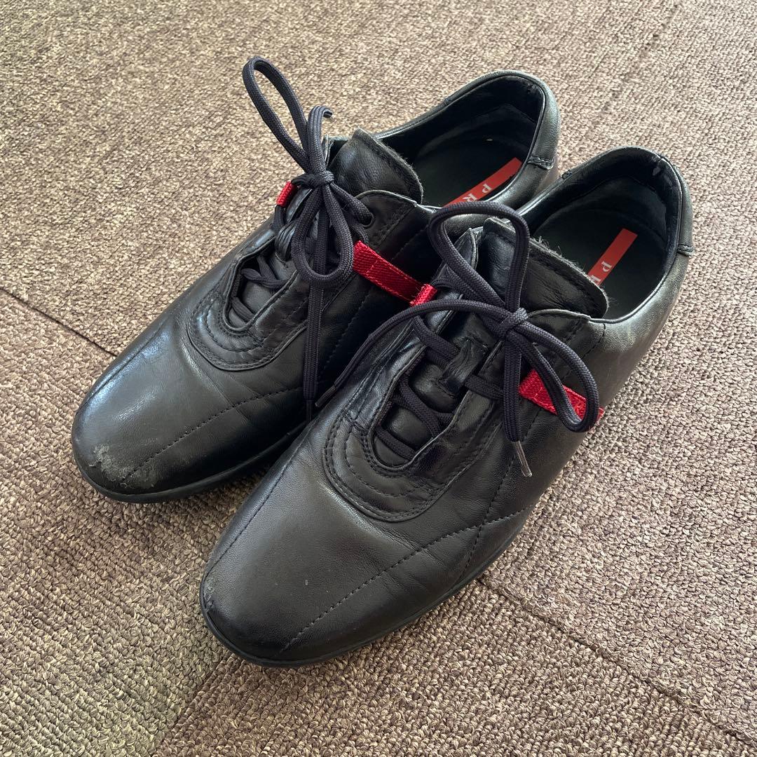 PRADA SPORTS プラダスポーツ y2k スニーカー ラインロゴ テック