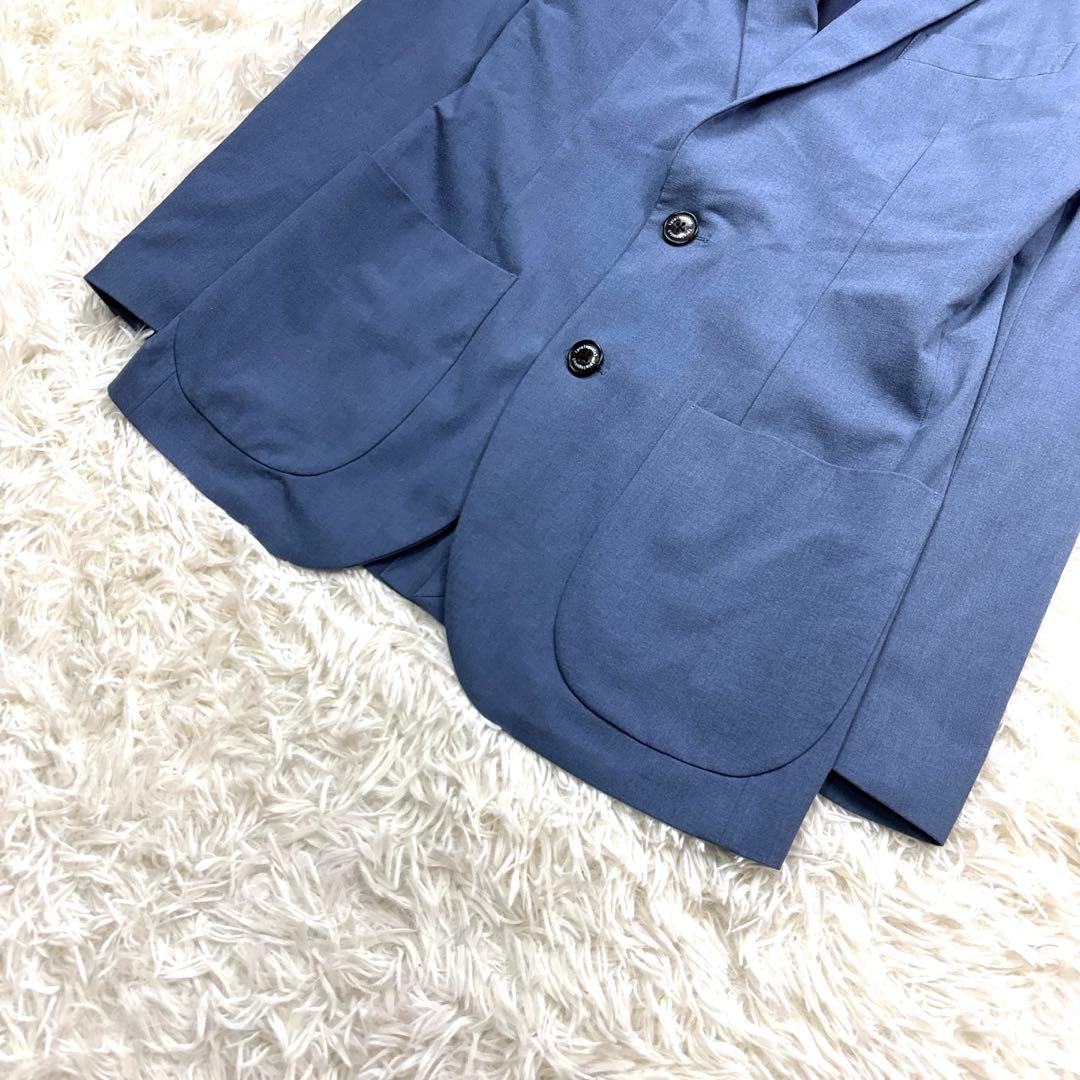 1piu1uguale3 コンフォート スーツ 上下 ストレッチ ブルー IV