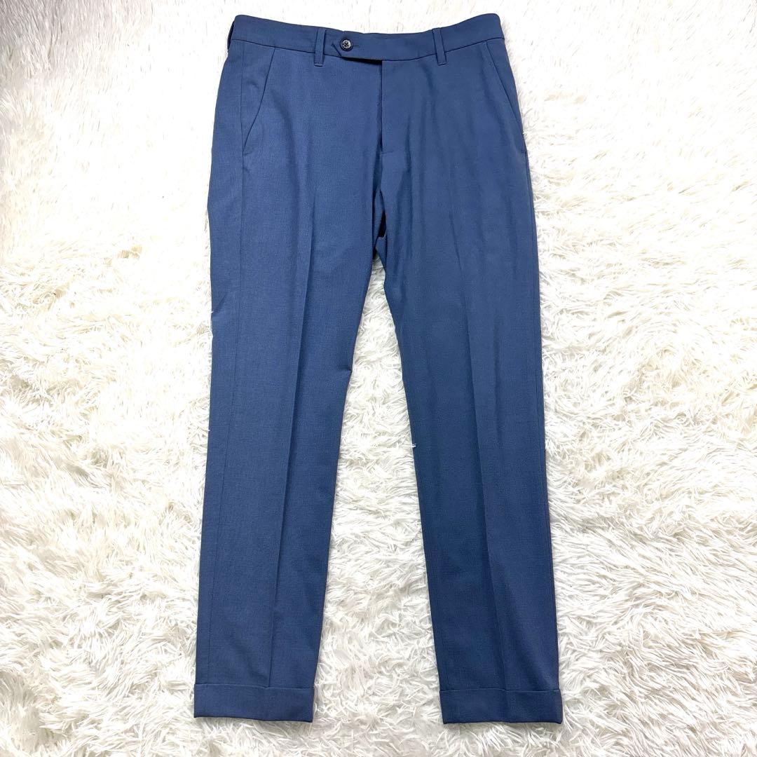 1piu1uguale3 コンフォート スーツ 上下 ストレッチ ブルー IV