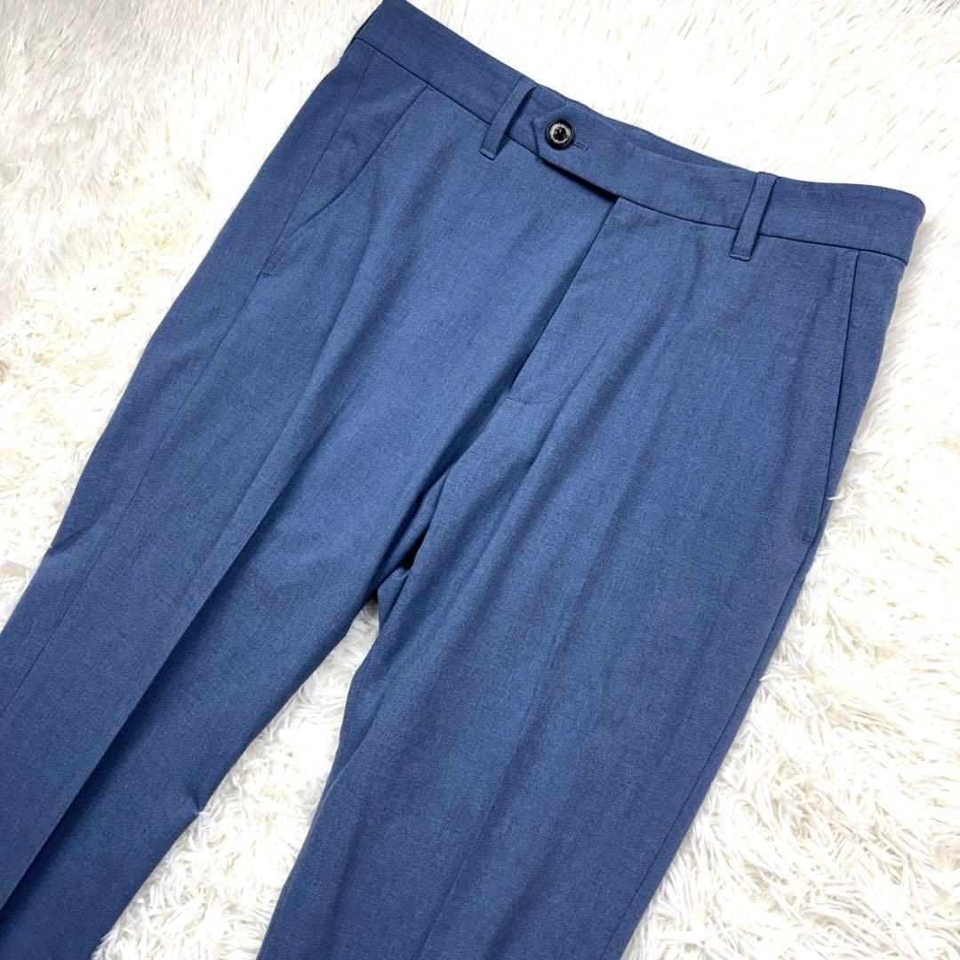 1piu1uguale3 コンフォート スーツ 上下 ストレッチ ブルー IV