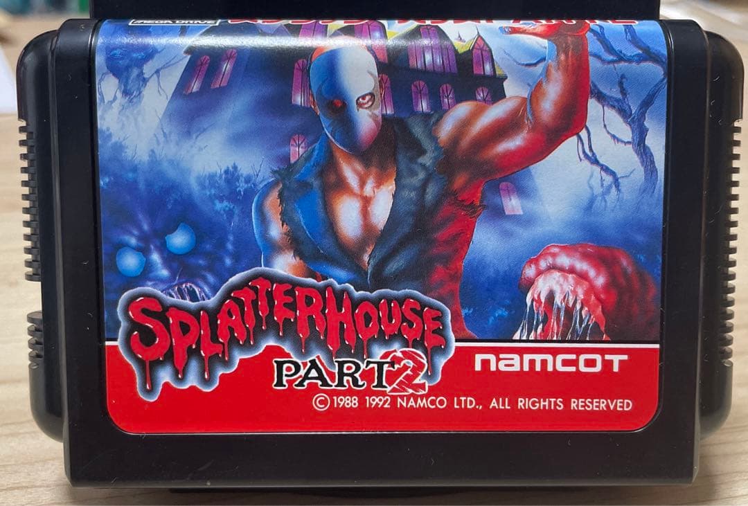 メガドライブ　スプラッターハウスPART2