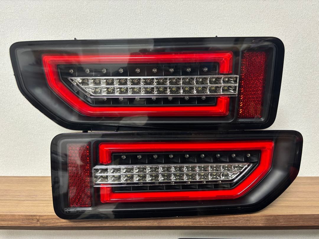 ジムニー JB64 JB74 MBRO LEDサンダーテール ブラックリム