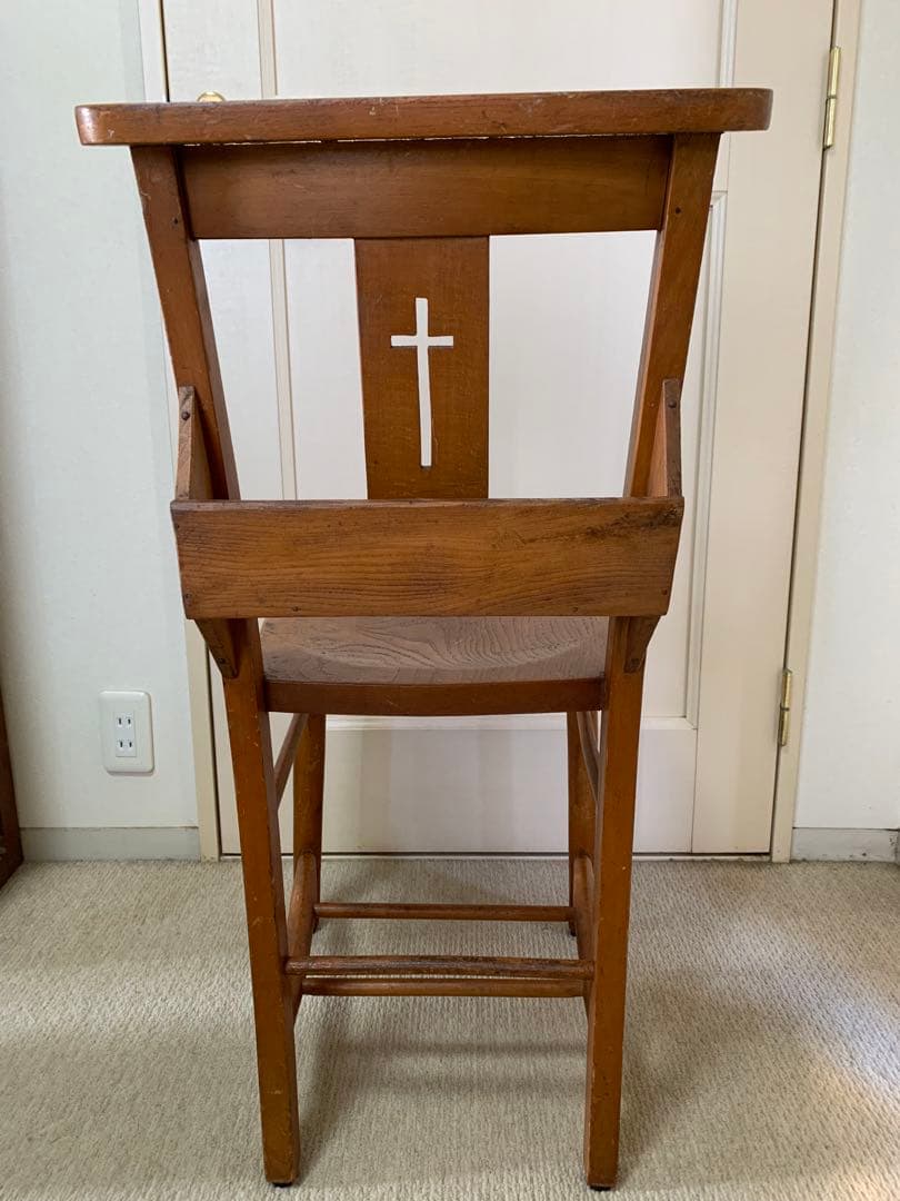 アンティーク　チャーチチェア　ヴィンテージ 家具　椅子