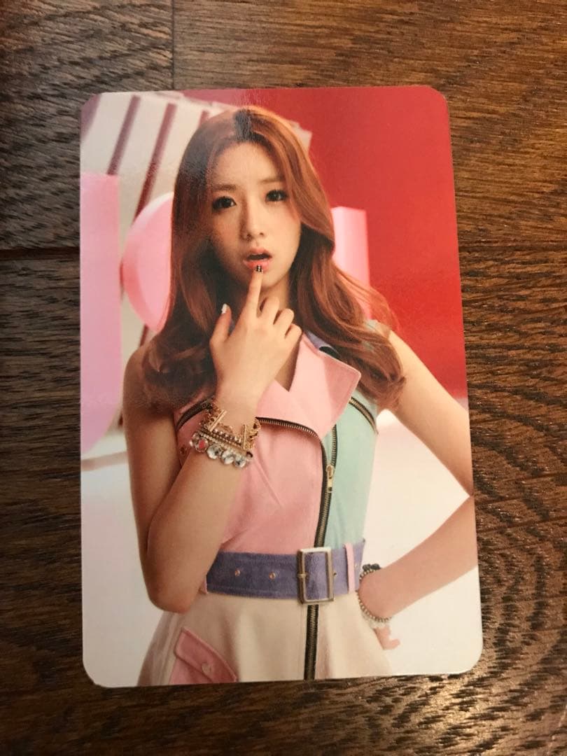 Apink 直筆サイン入り　ポストカード　CD トレカ レア