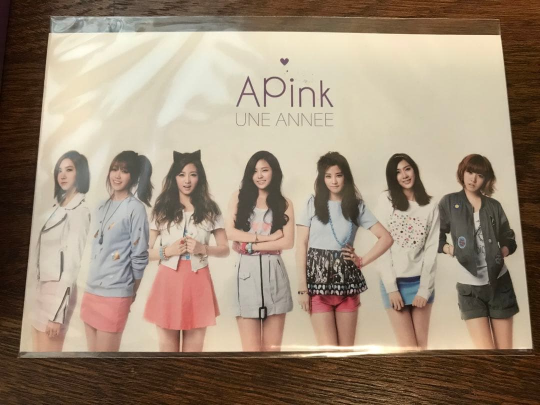Apink 直筆サイン入り　ポストカード　CD トレカ レア