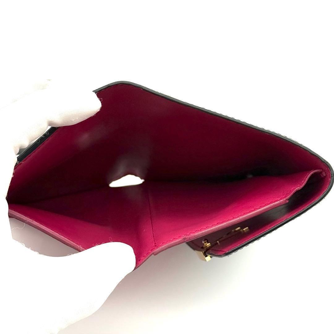 極上美品❣️ルイヴィトン カプシーヌ コンパクト ブラック 財布 O61