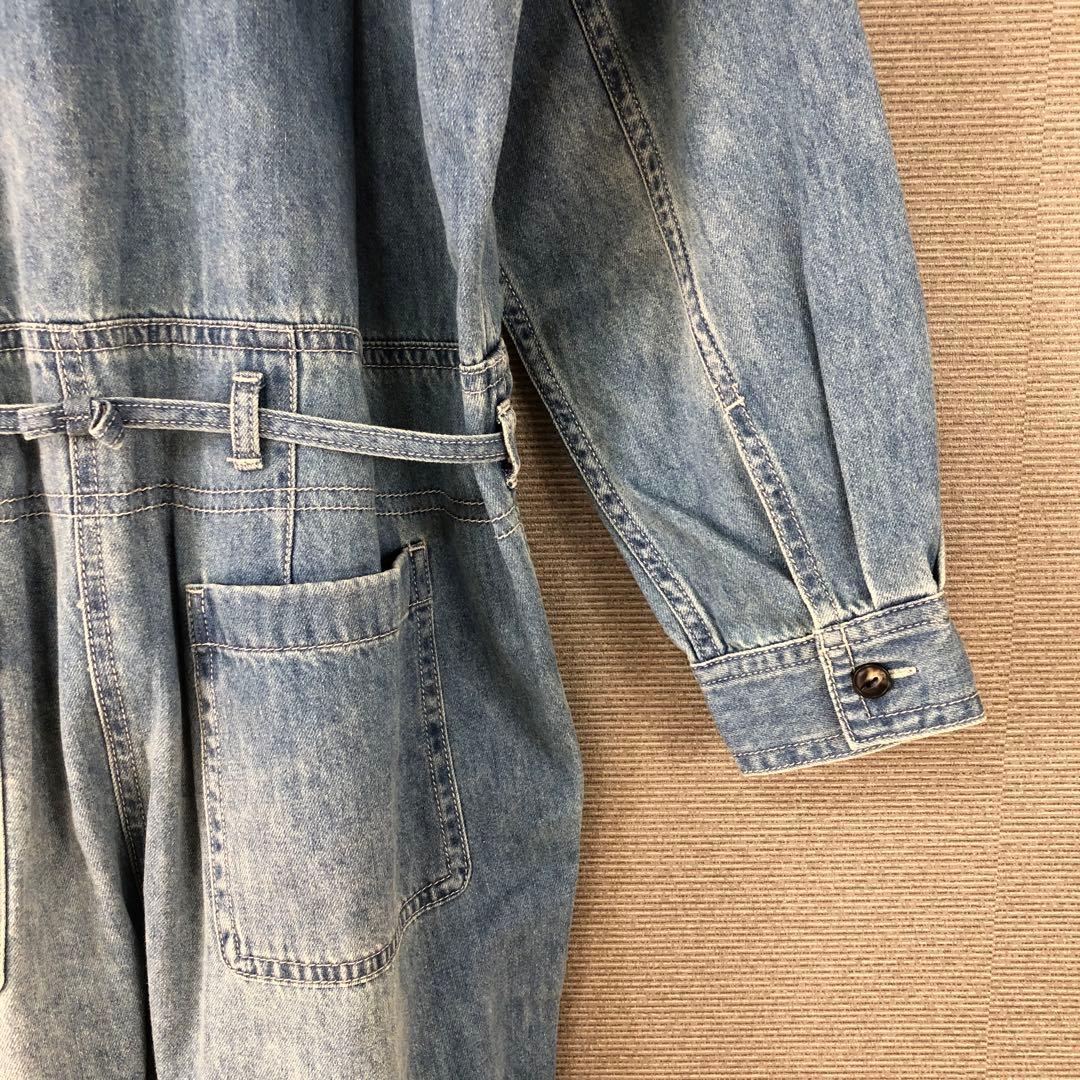 BEARDSLEY デニムコンビネゾン F ブルー