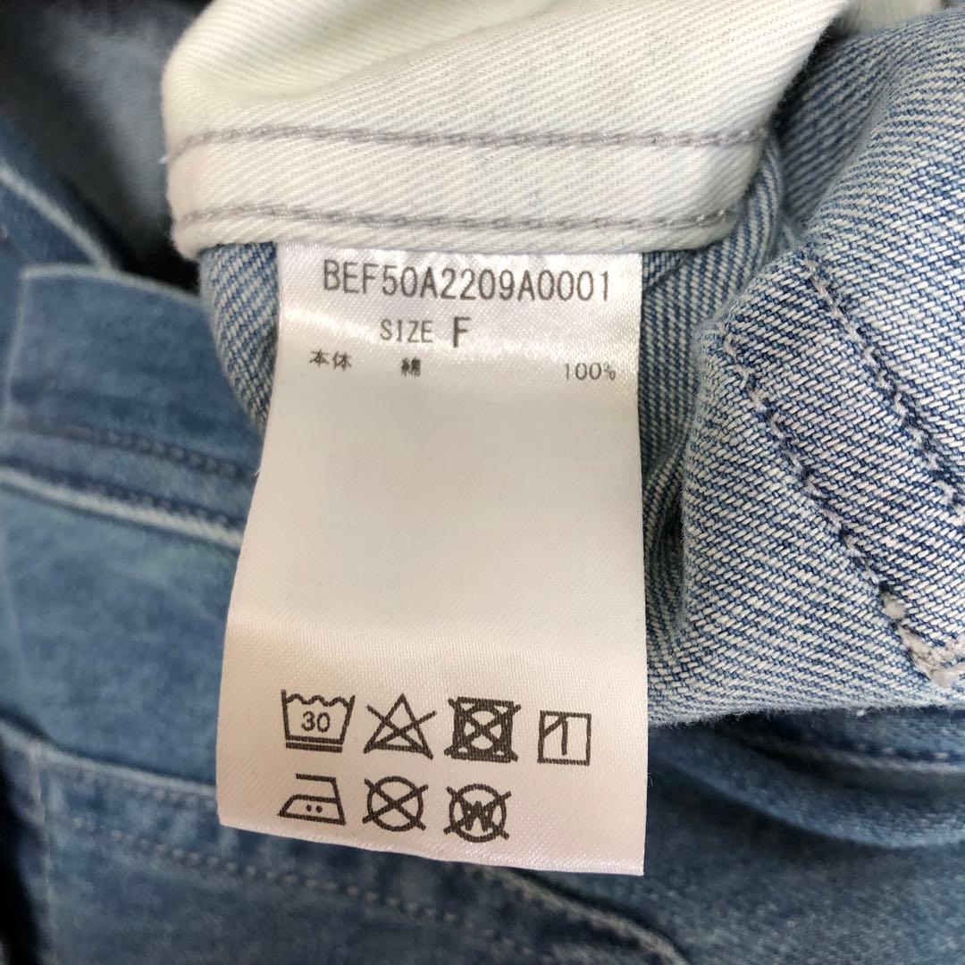 BEARDSLEY デニムコンビネゾン F ブルー