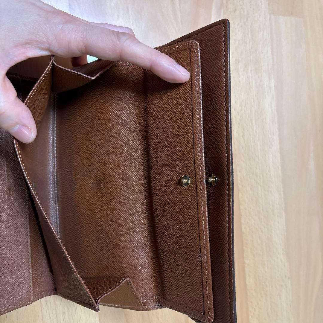 ルイ・ヴィトン モノグラム　長財布　インターナショナル　美品　三つ折り