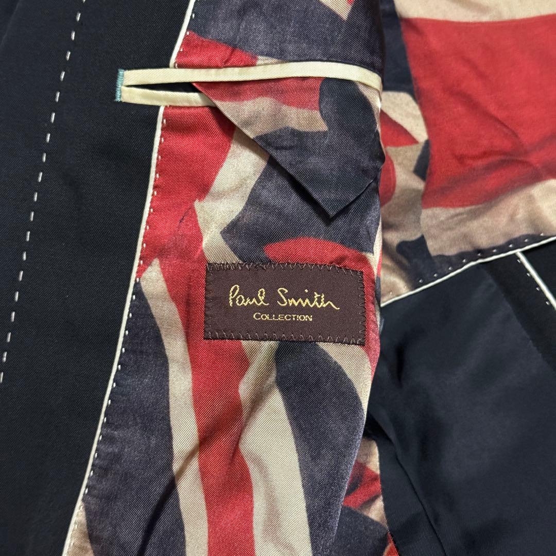 美品　ポールスミスコレクション　セットアップ　S 黒　イギリス国旗