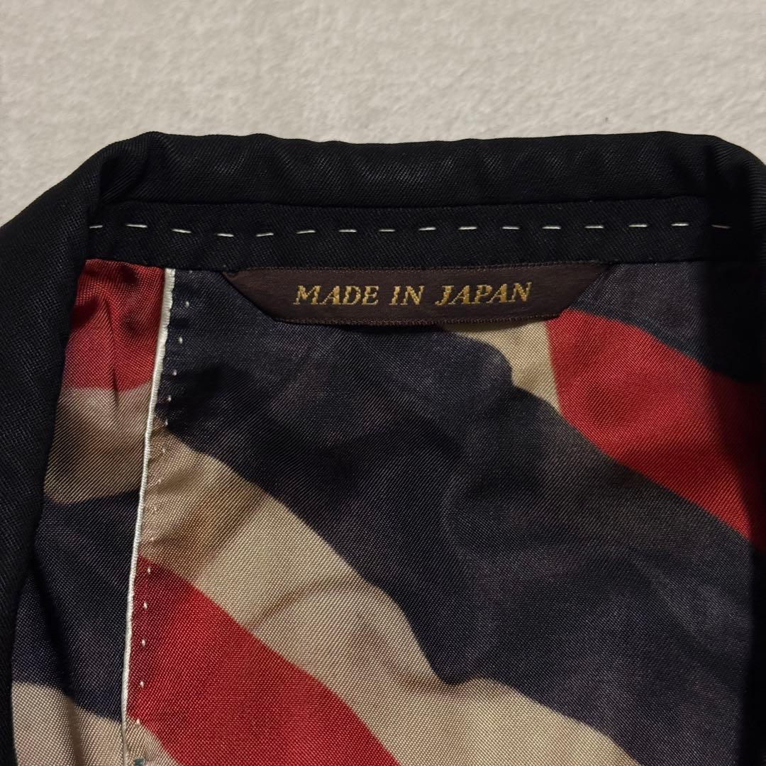 美品　ポールスミスコレクション　セットアップ　S 黒　イギリス国旗