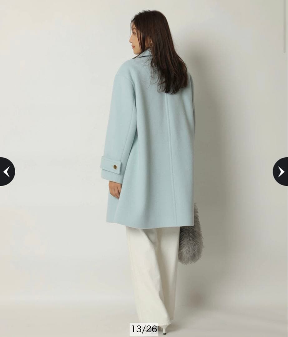 新品タグ付きジャスグリッティースタンダードPコート.アプワイザーリッシェ