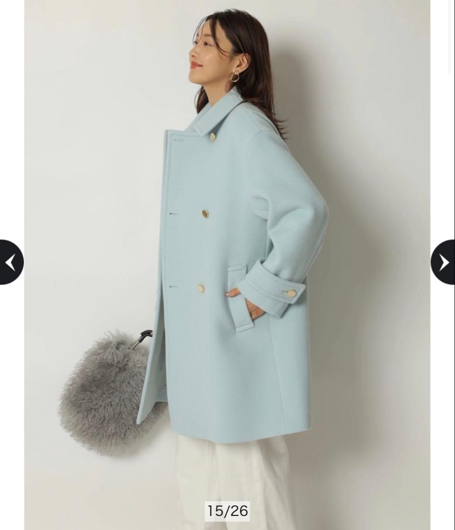 新品タグ付きジャスグリッティースタンダードPコート.アプワイザーリッシェ