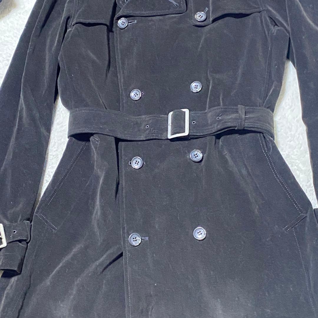 美品✨トルネードマート　ベルベット　トレンチコート　ベロア　y2k お兄系