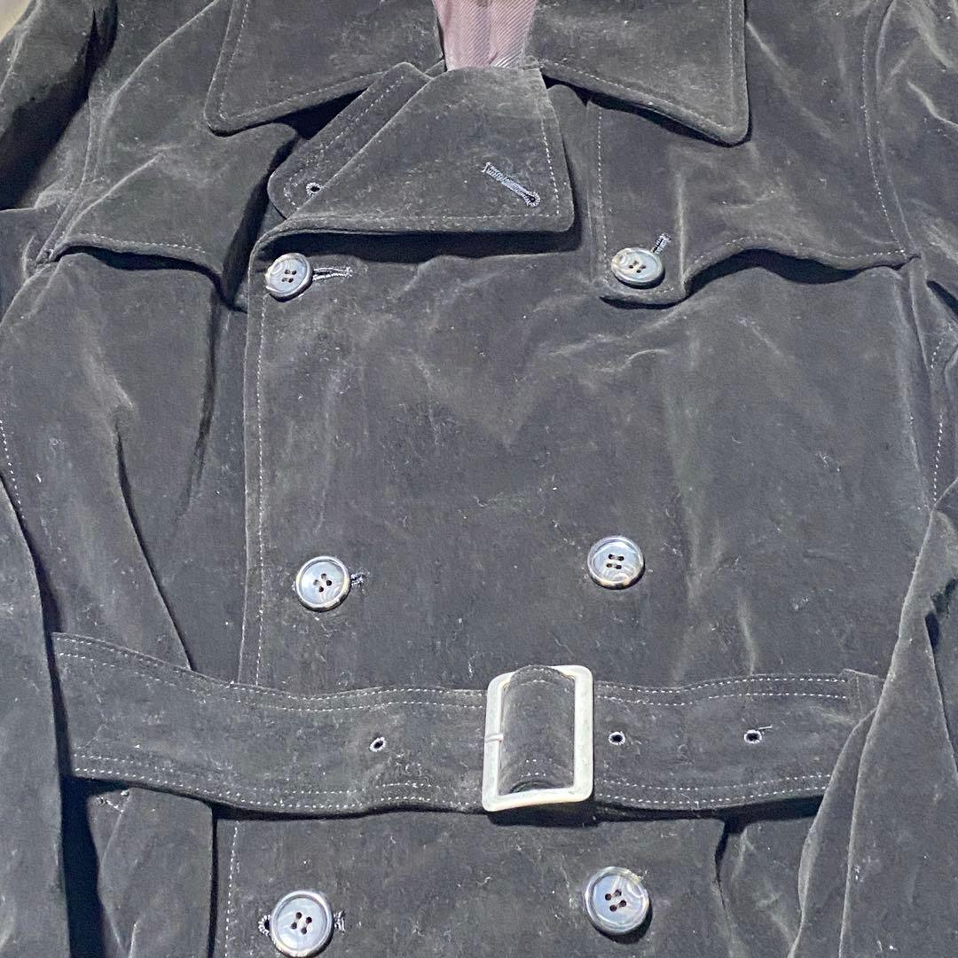 美品✨トルネードマート　ベルベット　トレンチコート　ベロア　y2k お兄系