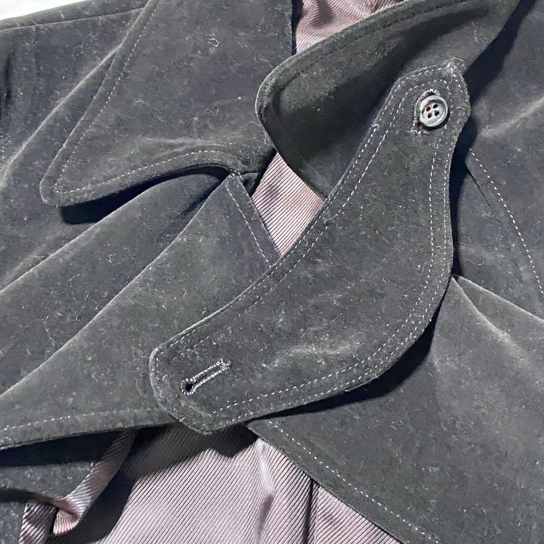 美品✨トルネードマート　ベルベット　トレンチコート　ベロア　y2k お兄系