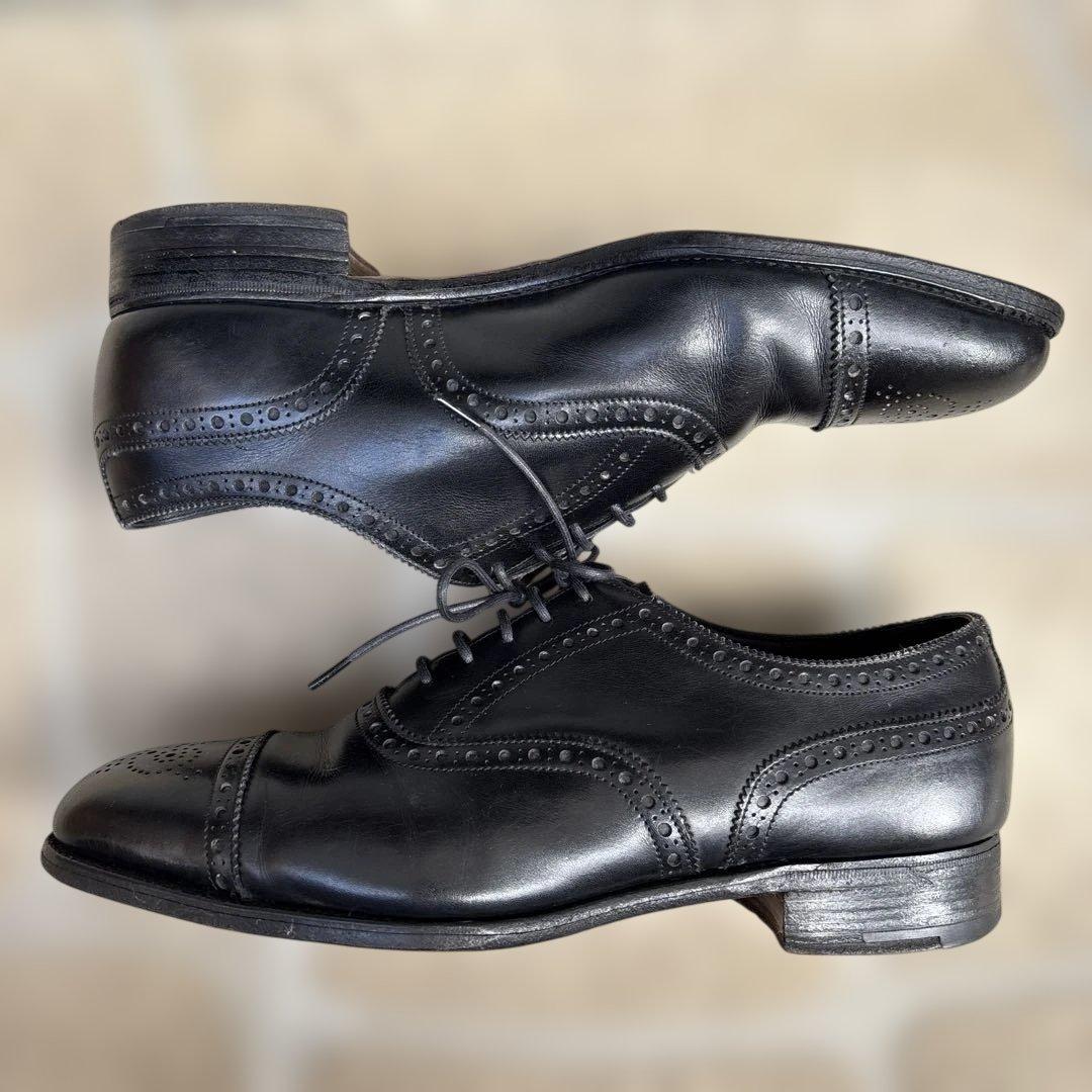 旧工場製 エドワードグリーン ワイルドスミス別注 カドガン カーフ 黒 高級靴