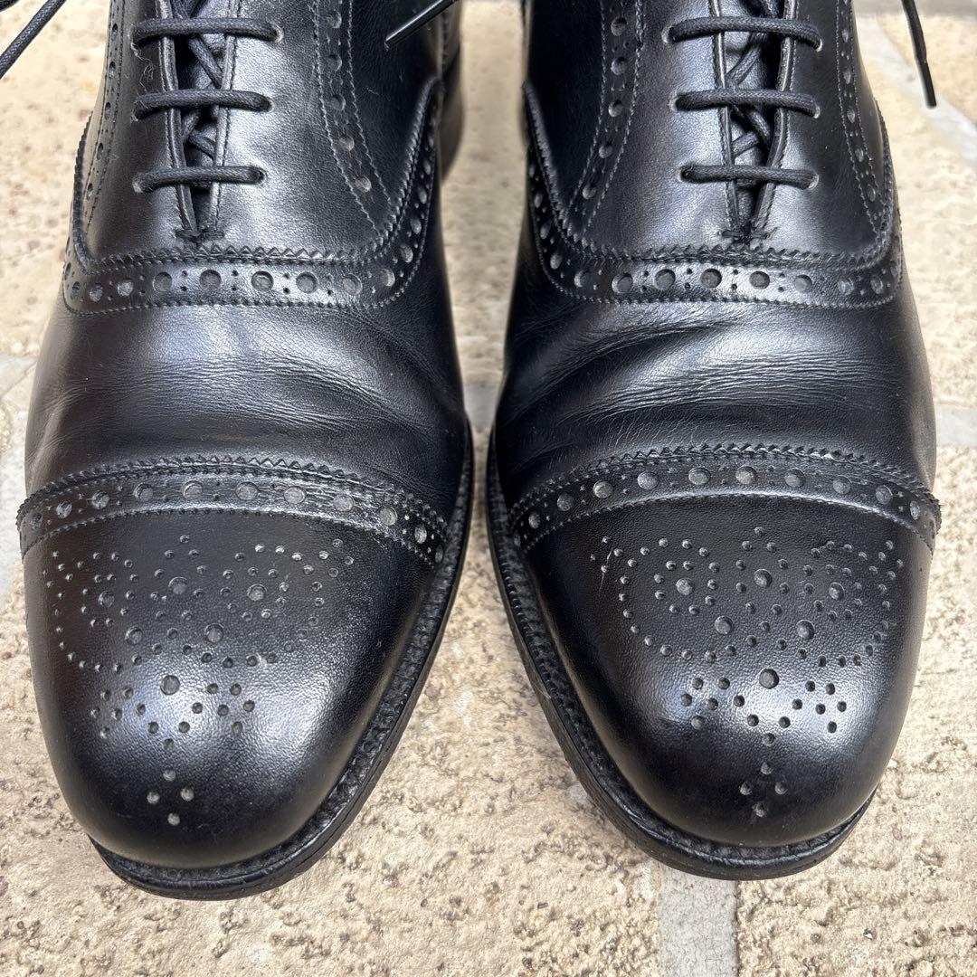 旧工場製 エドワードグリーン ワイルドスミス別注 カドガン カーフ 黒 高級靴