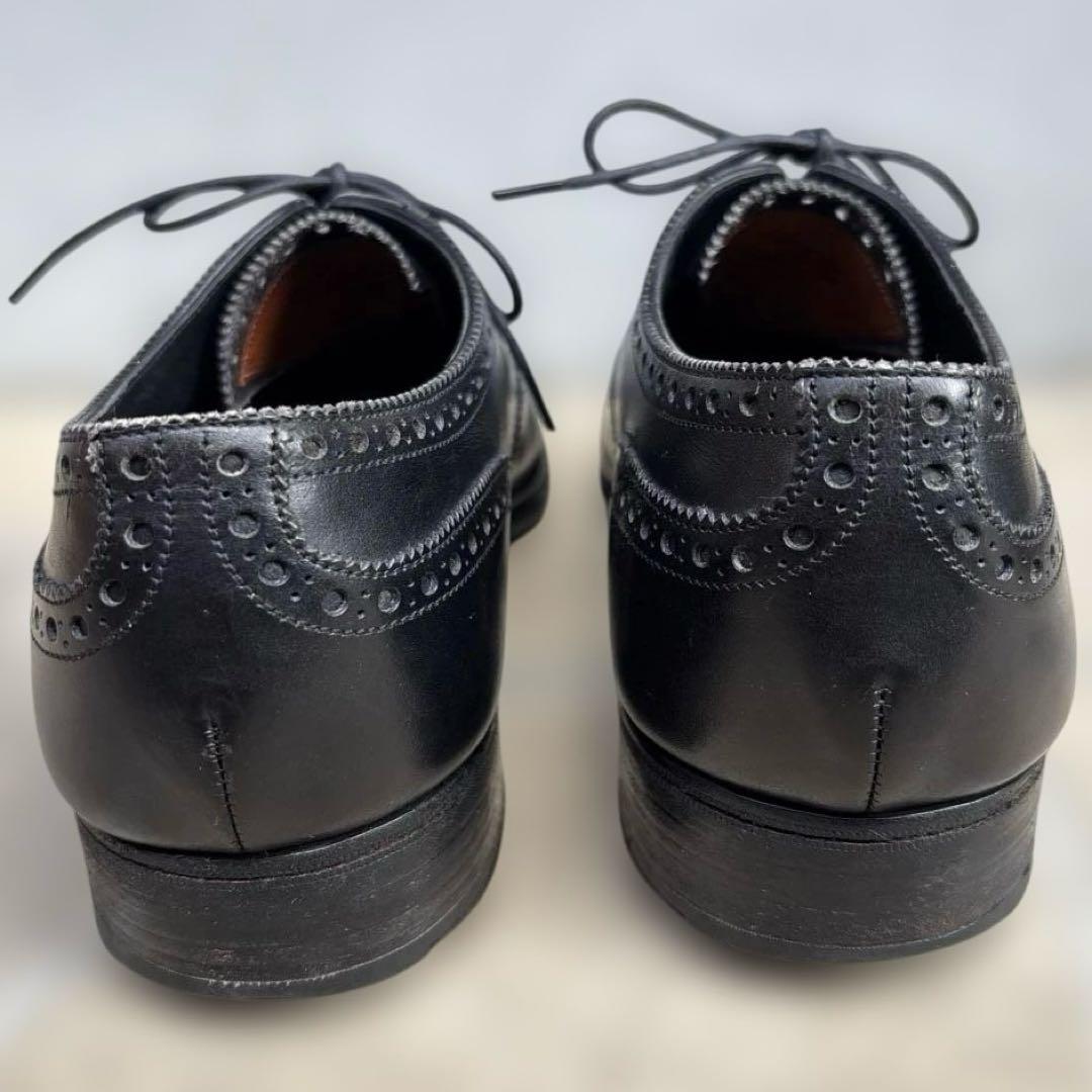 旧工場製 エドワードグリーン ワイルドスミス別注 カドガン カーフ 黒 高級靴