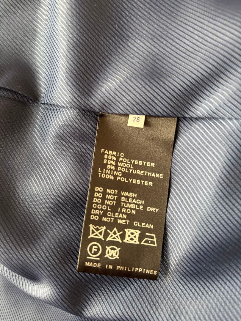 SLOBE IENA ネイビー ダブルボタン テーラードジャケット 38 イエナ