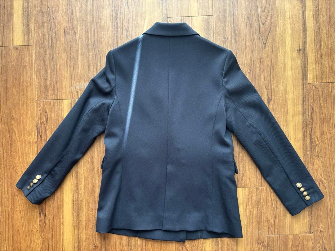 SLOBE IENA ネイビー ダブルボタン テーラードジャケット 38 イエナ