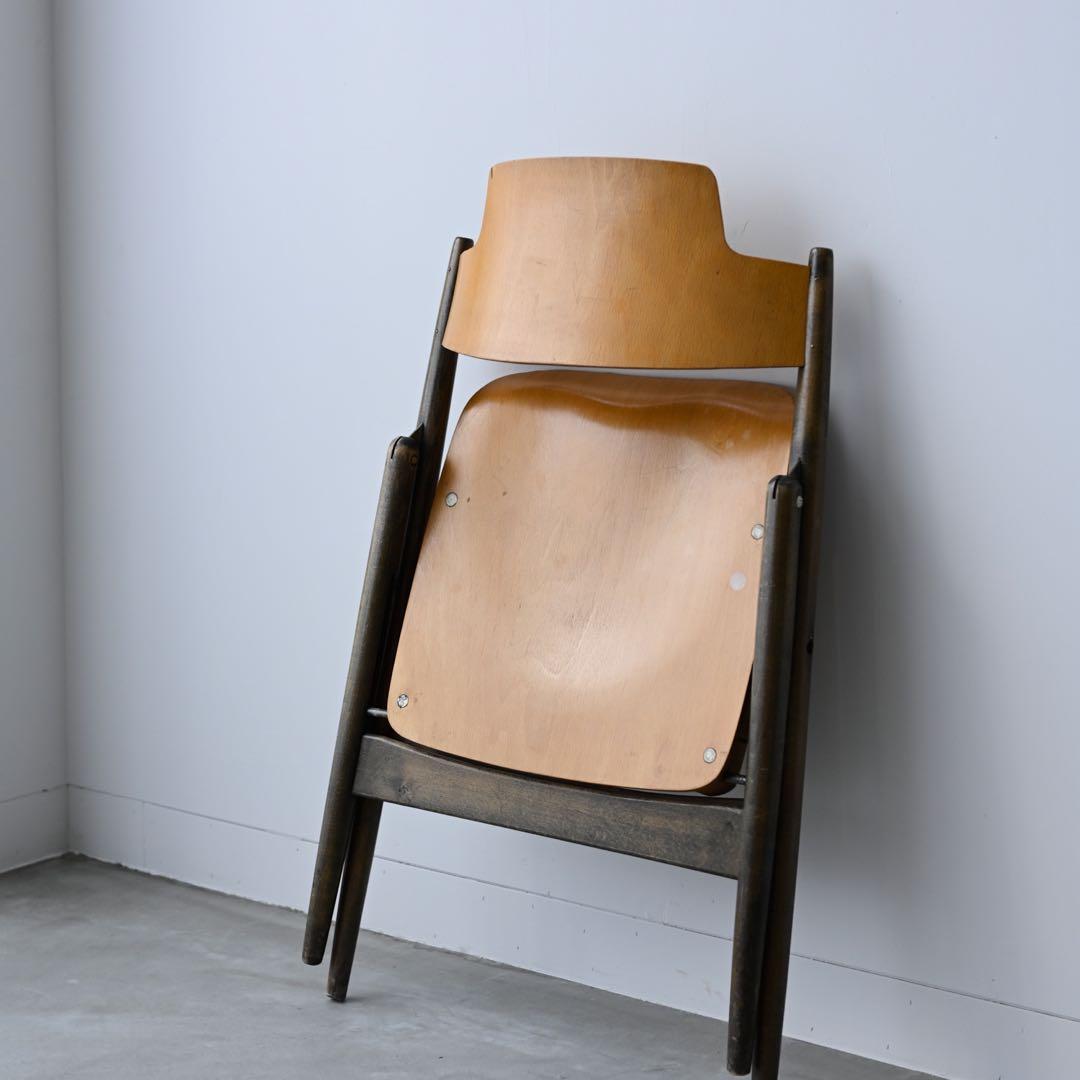 木製折りたたみチェア ドイツ　1960年代