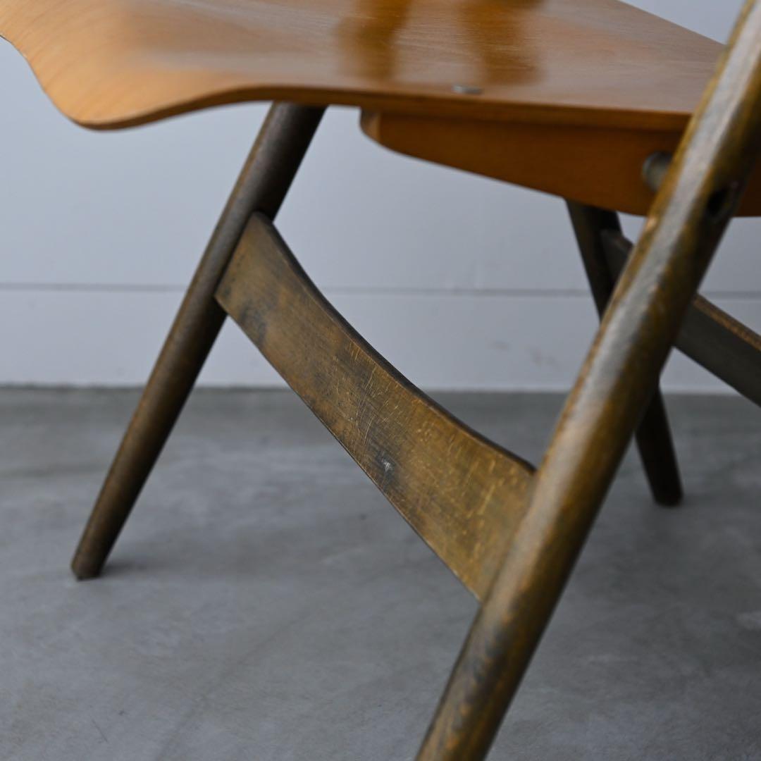 木製折りたたみチェア ドイツ　1960年代