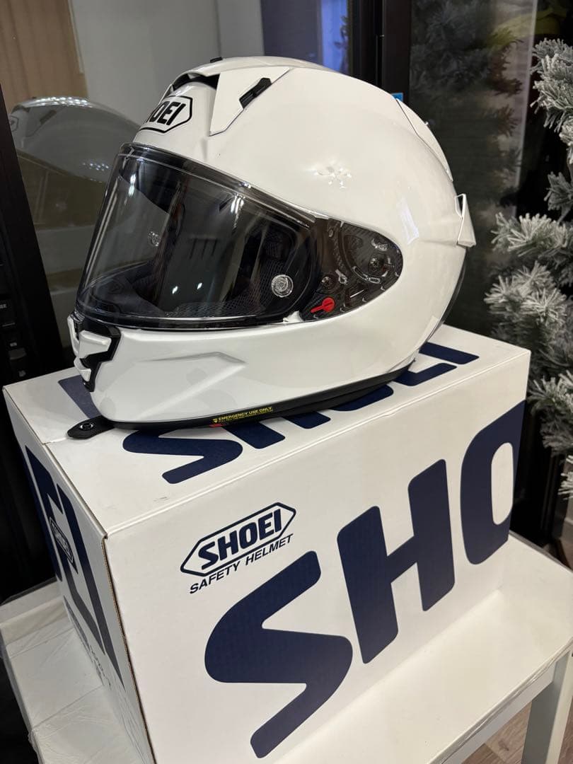 SHOEI フルフェイスヘルメット ホワイト　X-fifteen