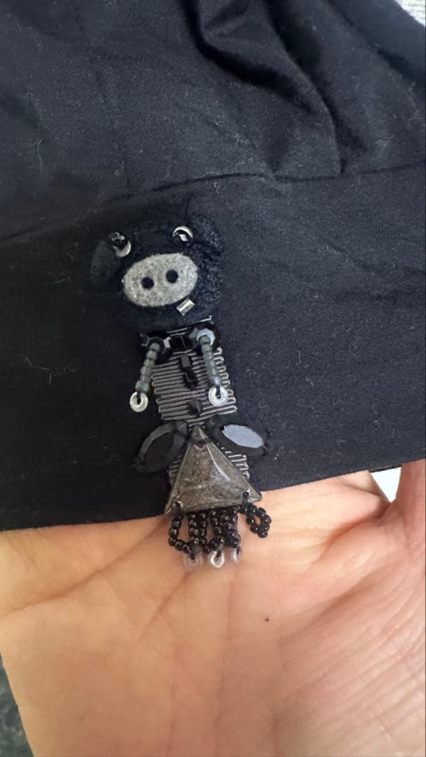 アルペロベロ素敵なワンピース＆☆ウールブレザー☆トップス☆黒パンツ付き